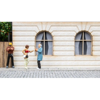 NOCH Vicces jelenetek Utcakép H0 1:87