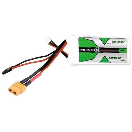 ManiaX Lipol 7.4V 1350mAh 15C RX