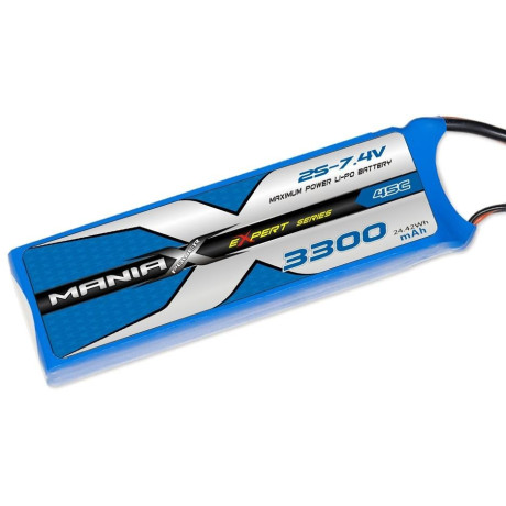 ManiaX Lipol 7.4V 3300mAh 45C RX
