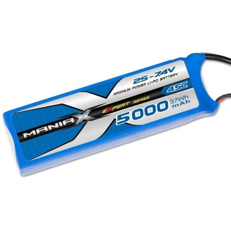 ManiaX Lipol 7.4V 5000mAh 45C