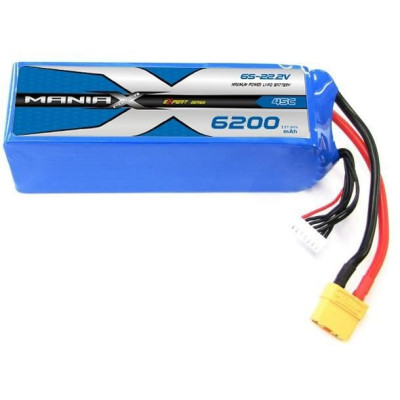 ManiaX Lipol 22.2V 6200mAh 45C
