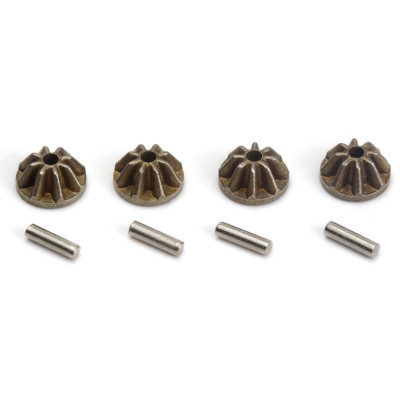 Differenciálmű belső fogaskerekei és csapjai (4 db.)