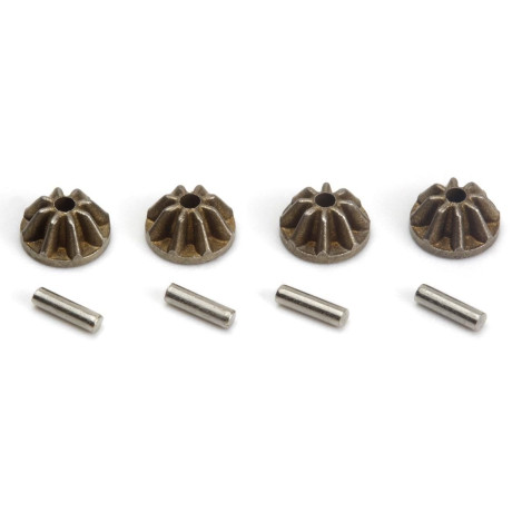 Differenciálmű belső fogaskerekei és csapjai (4 db.)