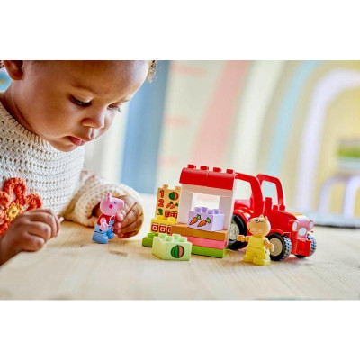 LEGO Minecraft - Traktor a tržnice