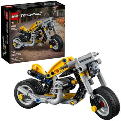 LEGO Technic - Žlutá motorka