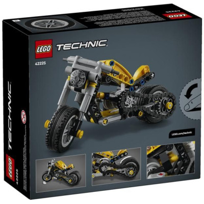 LEGO Technic - Žlutá motorka