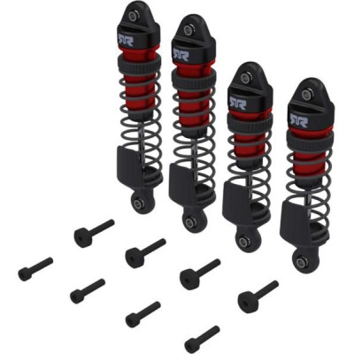 Arrma lengéscsillapító komplett elöl/hátul piros (4): Mini Kraton