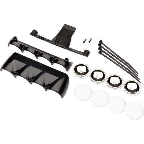 Traxxas konzol LED világítás fekete (Ford RS200-hoz)