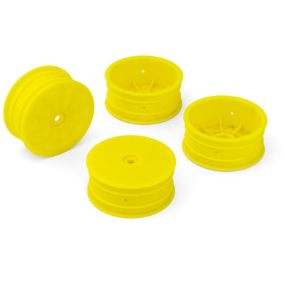 Přední disky 2.2 žluté pro 4WD buggy (HEX 12 mm) - 4 ks