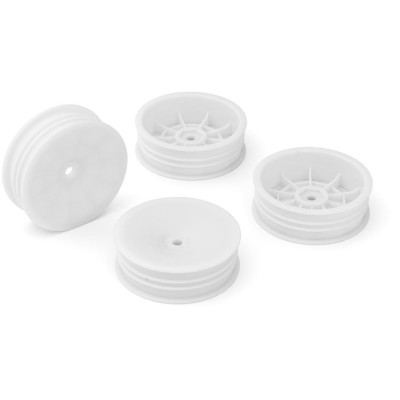 Přední disky 2.2 bílé pro 2WD buggy (HEX 12 mm) - 4 ks