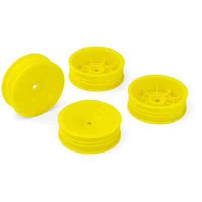 Přední disky 2.2 žluté pro 2WD buggy (HEX 12 mm) - 4 ks