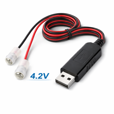 USB 4.2V adapter 18650 akkumulátorhoz | Battery Eliminator 1A