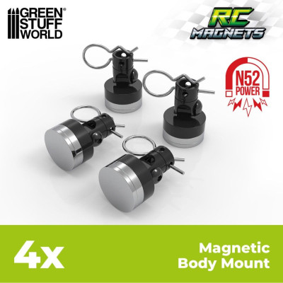 RC Magnetic Body Mount / RC magnetický držiak karosérie