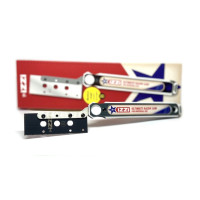 A Be iZZi ívelt pengefűrész egy univerzális modellező eszköz megnövelt pengerugalmassággal. Ideális precíz vágásokhoz nehezen elérhető helyeken, valamint műanyag és gyanta modellek részletes beállításához.