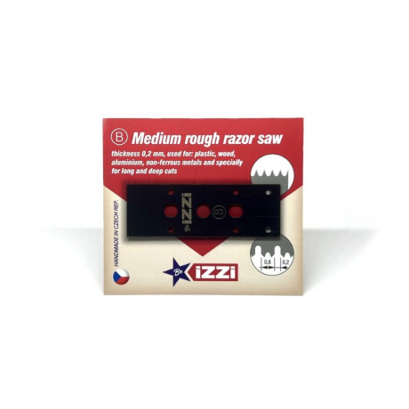 Be iZZi Blade B kicsi 0,2 mm – tömör modellező penge