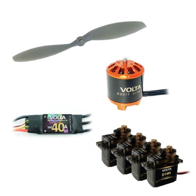 RC gyári felszerelés kültéri 3D profi elektronikai készlet