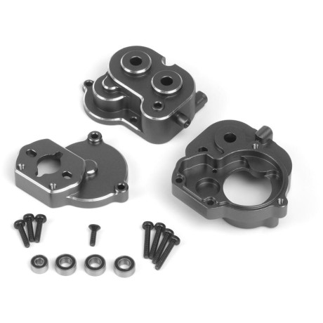 A központi sebességváltó alumínium háza, vörösöntvény