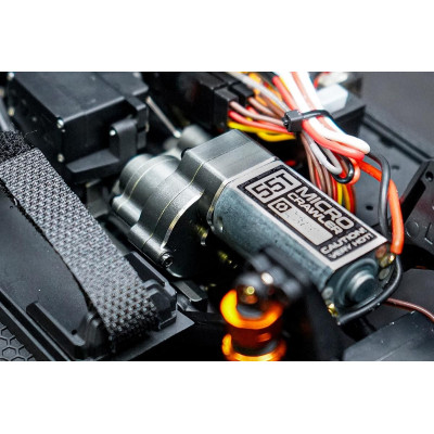 Hliníková skříň středové převodovky, gunmetal