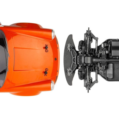 Sport 3 1973 Porsche Carrera RSR - Oranžová