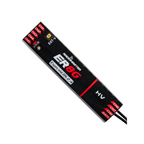RadioMaster ER8G ELRS 2.4GHz 8 csatornás PWM vevő | RCSVET