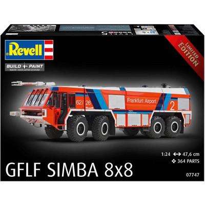 Plastic ModelKit auto 07747 - GFLF Simba 8x8 (1:24)