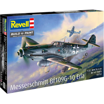 Plastic ModelKit letadlo 03752 - Messerschmitt Bf109G-10 Erla (1:32)