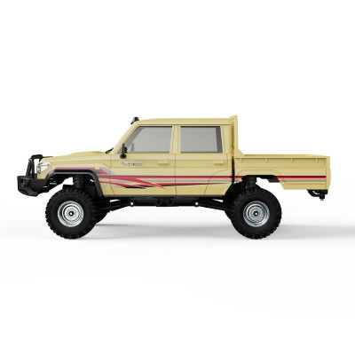 UDI RC Toyota terepjáró 1:18 kefe nélküli RTR fehér | RCsvet