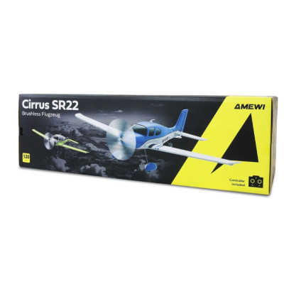 Cirrus SR22 Brushless 520mm 4 csatornás 3D/6G RTF kék | RCsvet