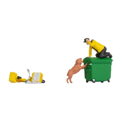 Vicces jelenet NOCH 16610 - Vigyázz a kutyával! H0 (1:87) | RCsvet