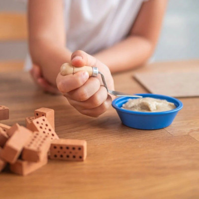 Teifoc Rosa kastélyépítő készlet 210 darabos dobozban | RCsvet