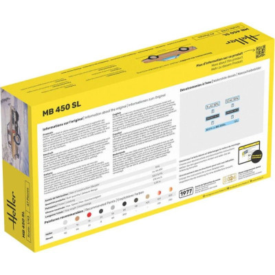 Heller STARTER KIT Mercedes-Benz 450 SL 1:43 | RCsvet