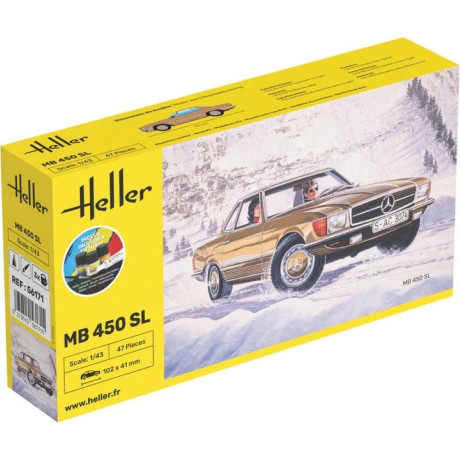 Heller STARTER KIT Mercedes-Benz 450 SL 1:43 | RCsvet