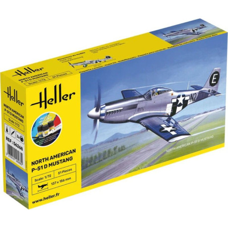 Heller STARTER KIT P-51 Mustang 1:72 | RCsvet