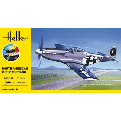 Heller STARTER KIT P-51 Mustang 1:72 | RCsvet