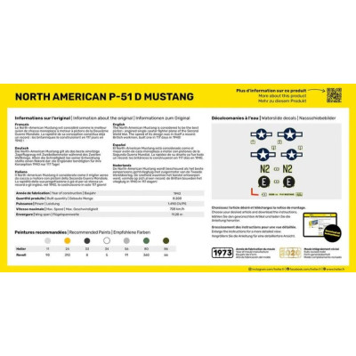 Heller STARTER KIT P-51 Mustang 1:72 | RCsvet