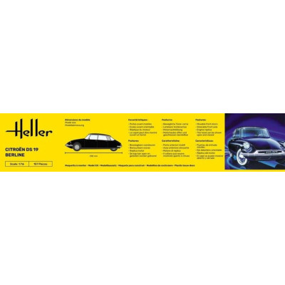 Heller Citroen DS 19 1:16 | RCsvet