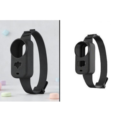 DJI Osmo Nano - Barevný silikonový řemínek na zápěstí pro DJI Osmo Nano (Black)