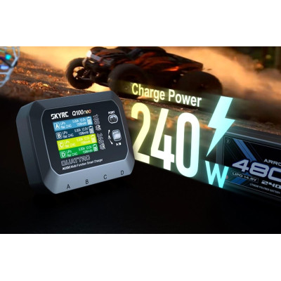 SKY RC Q100 neo nabíječ 4x60W