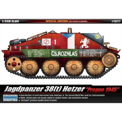 Akadémia 13277 Hetzer Prága 1945 1/35 | RCsvet