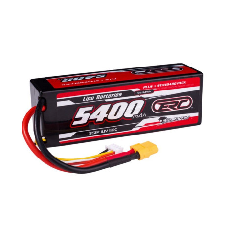 Sunpadow Li-Po akkumulátor 3S 11.1V 5400mAh 110C Kemény XT60-Csatlakozó | RCsvet