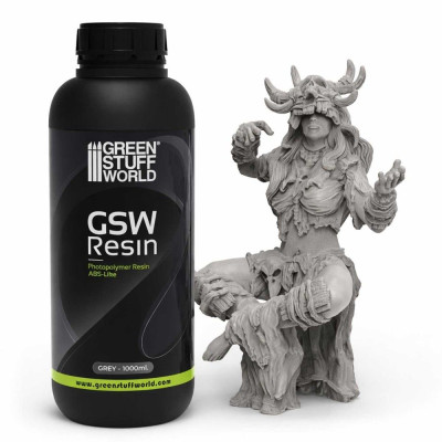 3D nyomtató gyanta – ABS-szerű szürke 1000ml | RCsvet