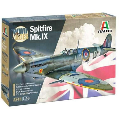 Model Kit letadlo 2843 - Spitfire Mk. IX Aces (1:48)