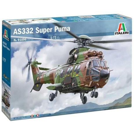 Model Kit vrtulník 91096 - AS332 Super Puma (1:72)