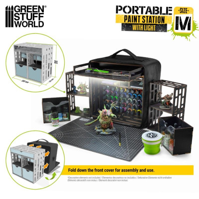 Miniatűr hordozható festőállomás | RCsvet