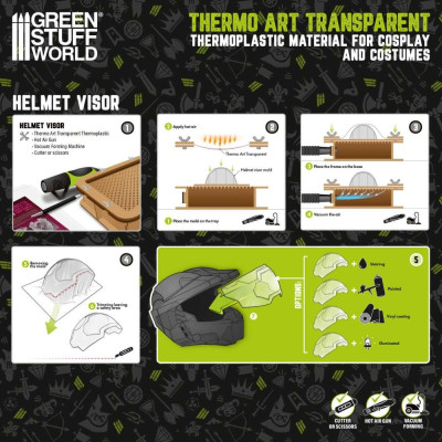 ThermoArt vákuum átlátszó 200x300mm 0.5mm (S) | RCsvet