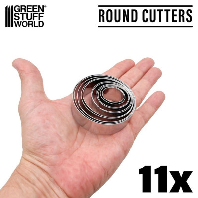 Kerek talpas vágó - 11 darabos készlet | RCsvet