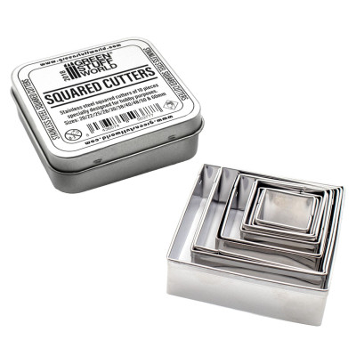 Négyzet alakú talpvágók - 10 darabos készlet | RCsvet