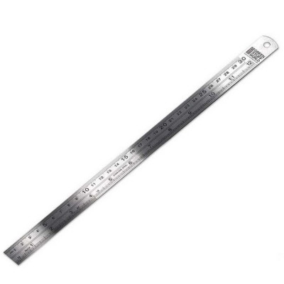 Acél vonalzó 30 cm | RCsvet