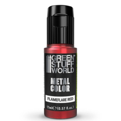 Élénk metál festék - Lángpiros 17ml | RCsvet