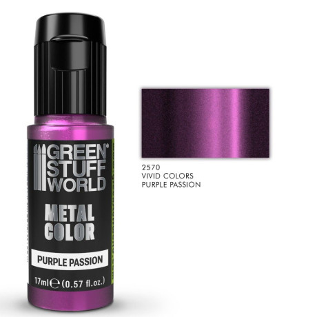 Élénk metál festék - Purple Passion 17ml | RCsvet